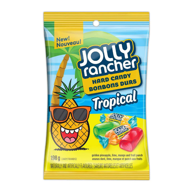 Jolly Rancher Tropical Hard Candy (Canadian) 184g Isle Love Sweets