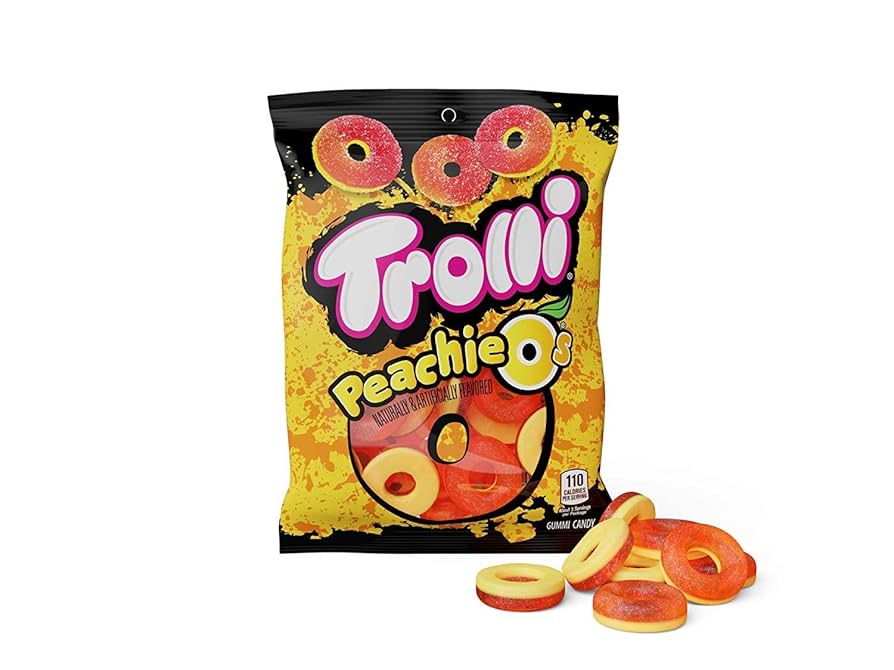 Trolli Peachy O’s - 120g