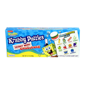Spongebob Squarepants Krabby Patties Secret Menu Challenge - 90g