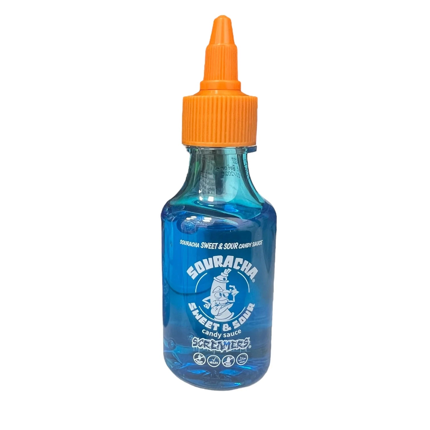 Zed Candy Screamers Souracha Super Sour Blue Candy Sauce 90ml