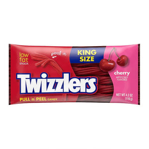 Twizzlers Pull 'n' Peel Cherry King Size - 119g