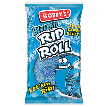 Bobby’s Blue Raspberry Rip Roll 38g