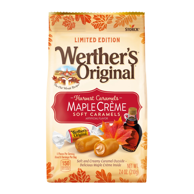 Werther's Original Maple Creme Soft Caramels - 210g