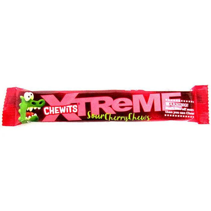 Chewits Xtreme Extremely Cherry Chews Packs 34g