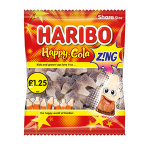 Haribo Happy Cola Z!NG Bag 140g