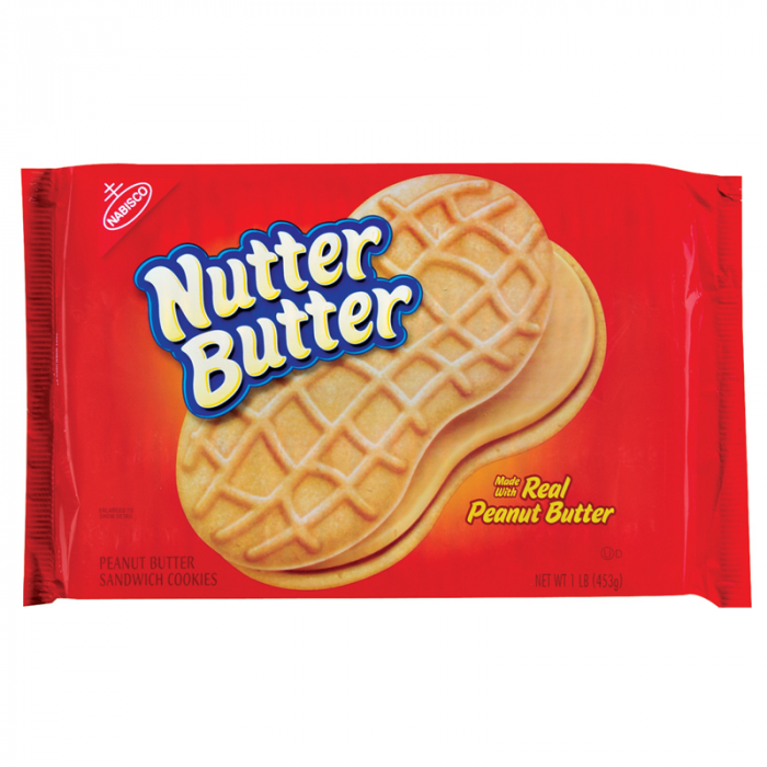 Nutter Butter Creme Peanut Butter Sandwich Cookies - 453g