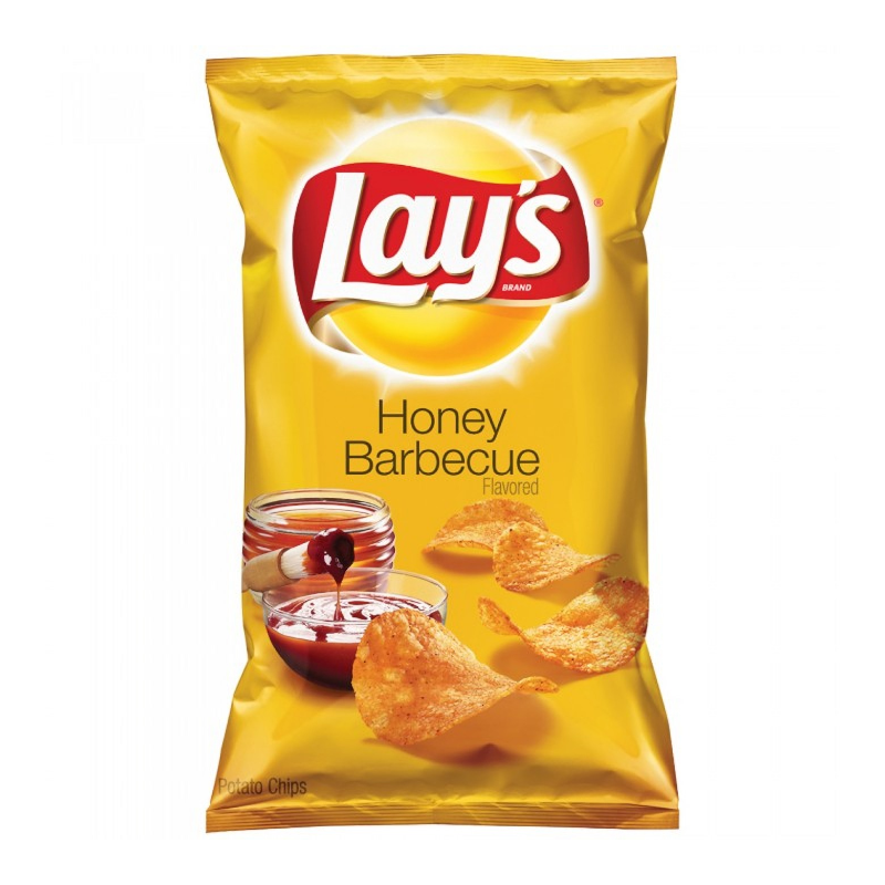 Lay's Honey Barbecue Potato Chips - 184.2g