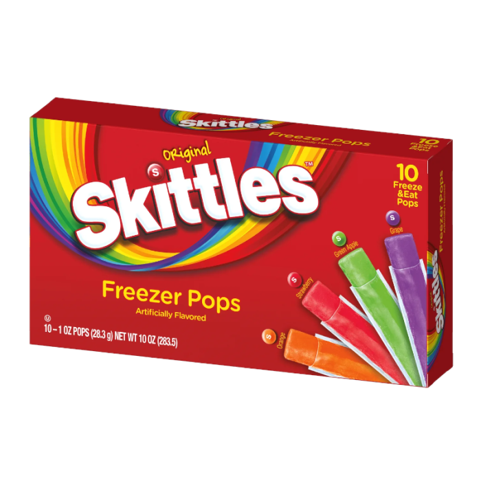 Skittles Freezer Bars - 10pk - 28.3g