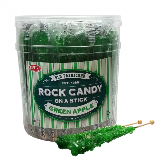 Espeez Rock Candy on a Stick Green Apple - 0.8oz (22g)