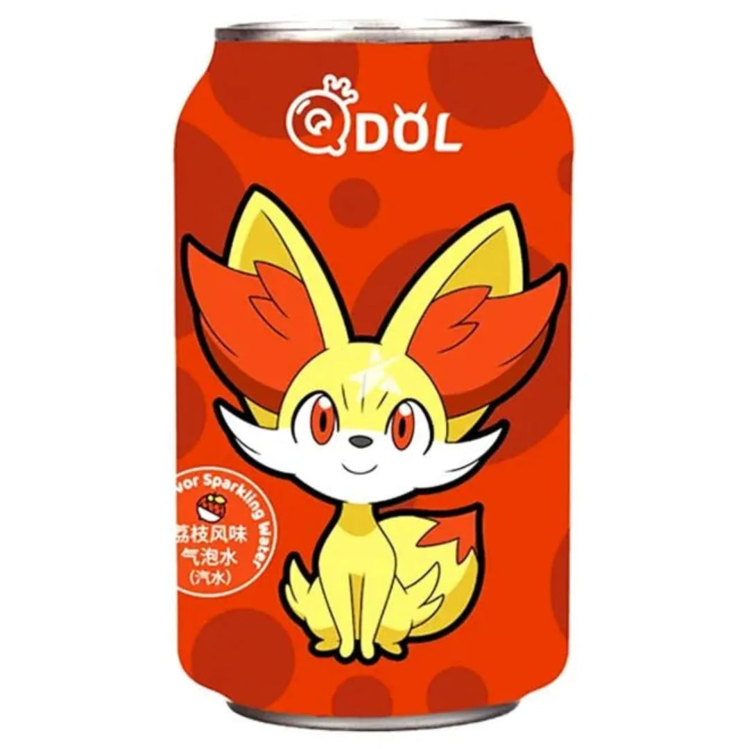 QDOL Pokémon Fennekin Lychee Flavour Can - 330ml