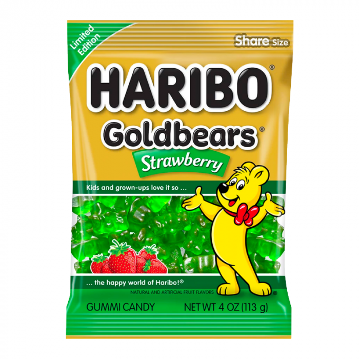 Haribo Gold Bears Strawberry - 113g