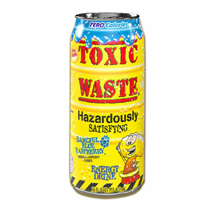 Toxic Waste Baneful Blue Raspberry Energy Drink - 473ml