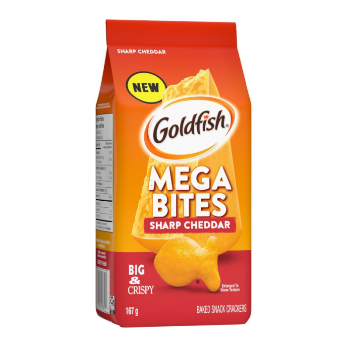 Pepperidge Farm Goldfish Mega Bites Sharp Cheddar - 167g (Canadian)