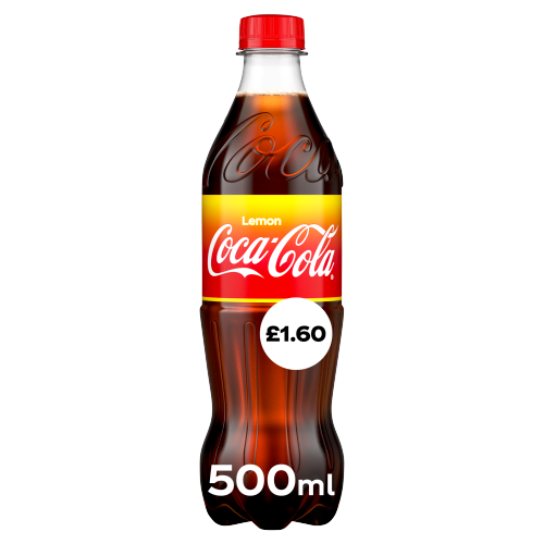 Coca Cola Lemon 500ml Bottle