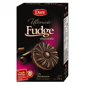 Dare - Ultimate Fudge Chocolate Crème Filled Cookies - 290g (Canadian)