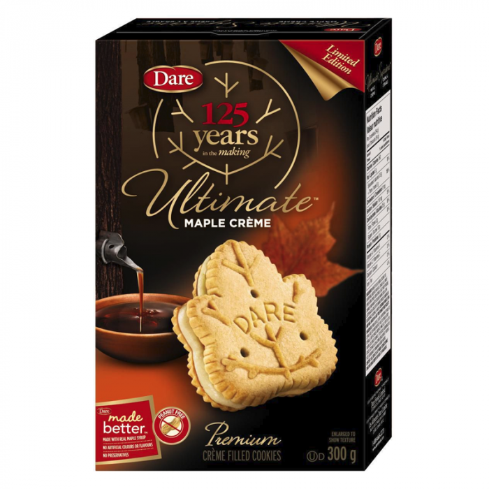 Dare - Ultimate Maple Créme Cookies - 300g (Canadian)