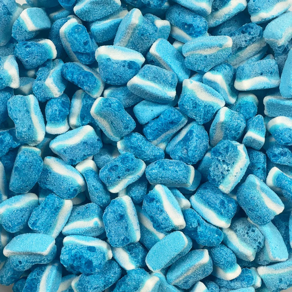 Freeze Dried Blue Raspberry Slices - 25g