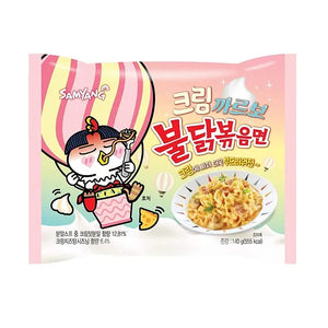 Samyang Buldak Cream Carbonara Hot Chicken Ramen Noodle - 140g