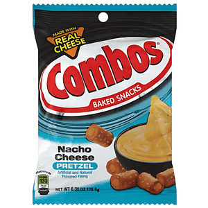 Combos Nacho Cheese Baked Pretzel USA 178g