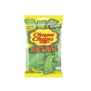 Chupa Chups Sour Apple Belts Pack 90g