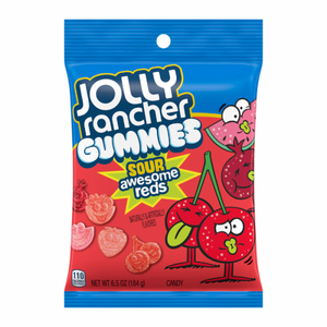 Jolly Rancher Gummies Sour Awesome Reds - 184g