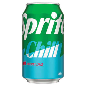 Sprite Chill Cherry Lime USA - 355ml