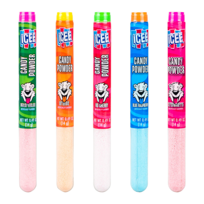 Icee Sour Candy Powder Tube - 14g