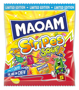 Maoam Limited Edition Stripes Sour Bag 140g