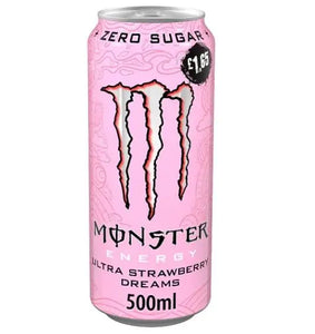 Monster Energy Drink Ultra Strawberry Dreams Zero Sugar 500ml