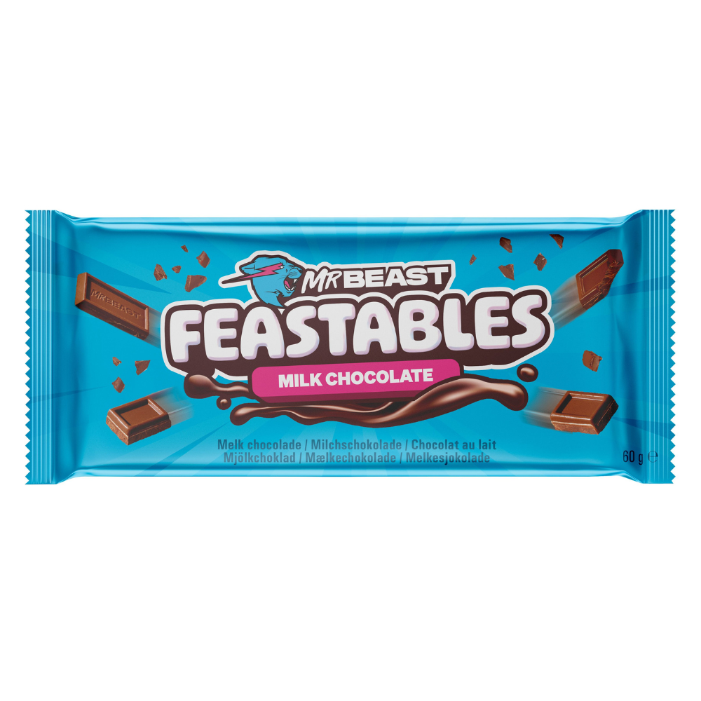 Feastables MrBeast Milk Chocolate Bar - 60g