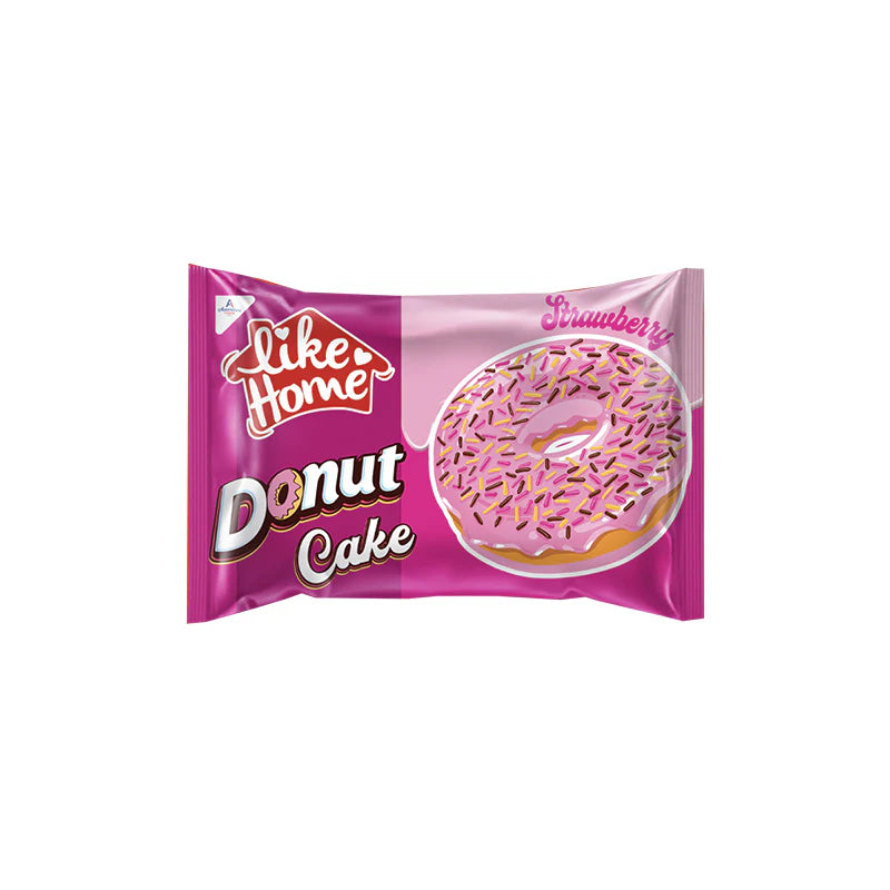 Like Home Donut Cake Strawberry - 40g