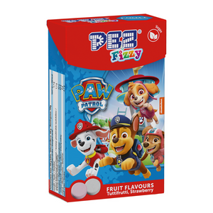 Pez Fizzy Paw Patrol Flip Top Box - 30g