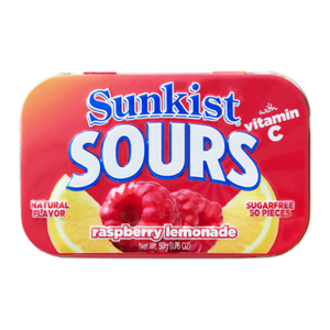 Sunkist Sours - Raspberry Lemonade - 50g