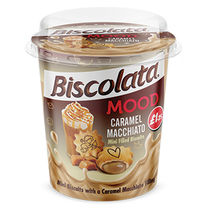 Biscolata Caramel Macchiato Cups - 100g