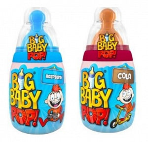 Bazooka Big Baby Pop Cola and Raspberry - 32g