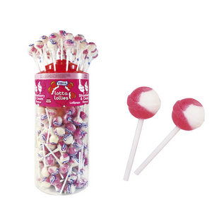 Vidal Lotta Lollies Strawberries & Cream Lollies 5g