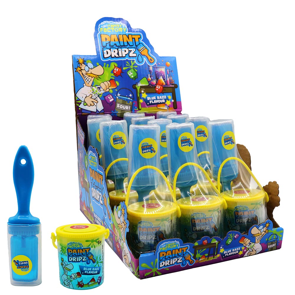 Crazy Candy Factory Blue Razz Paint Dripz - 51g