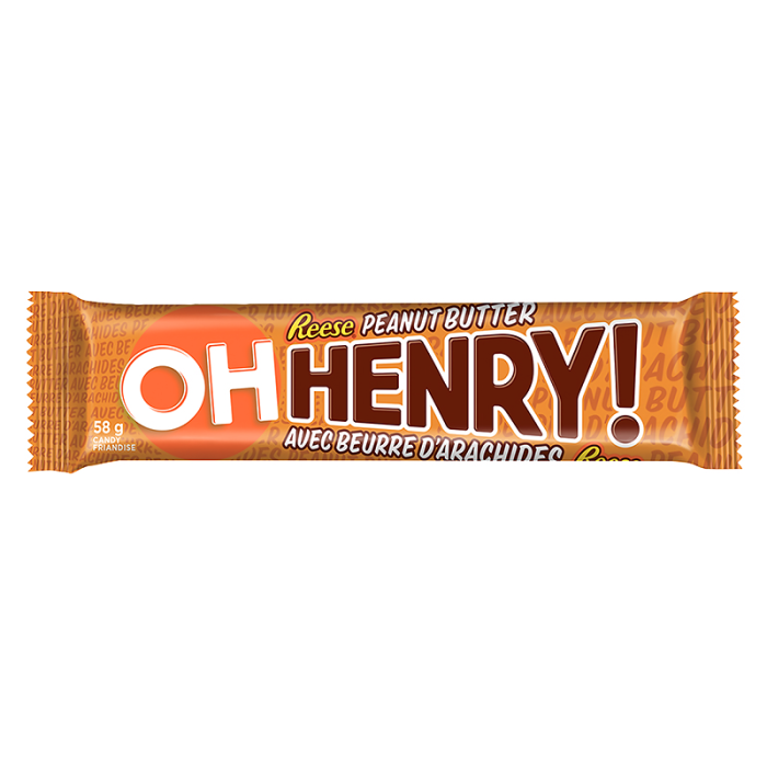 Oh Henry! Reese's Peanut Butter - 58g