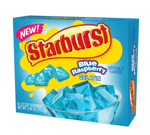 Starburst Blue Raspberry Gelatin - 111.7g