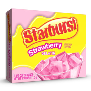 Starburst Strawberry Gelatin - 111.5g