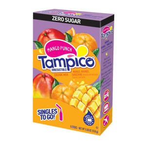 Tampico Singles To Go Mango Punch 6-Pack - 19.6g