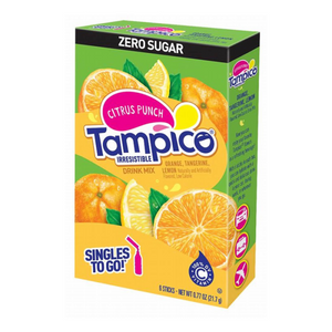 Tampico Singles To Go Citrus Punch 6-Pack - 21.7g