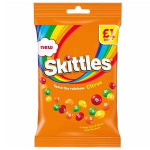 Skittles Citrus Sweets Bag - 109g