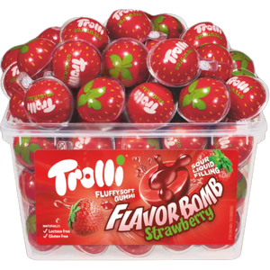 Trolli Flavorbomb Strawberry - SINGLE - 20g