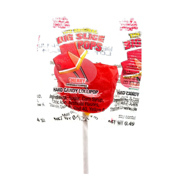 Albert's Big Slice Pops - Cherry - 11.9g