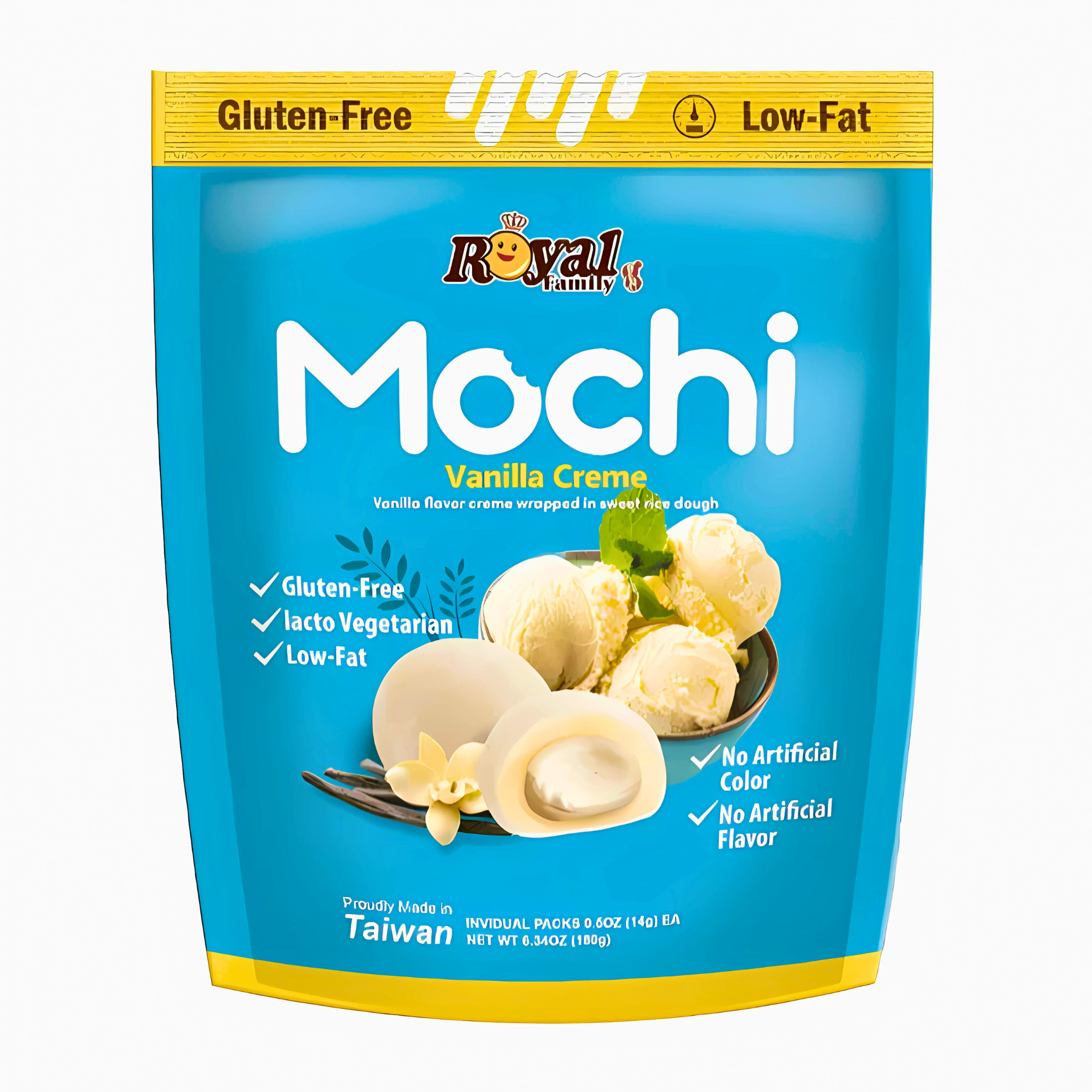 Royal Mochi Vanilla Cream Flavour - 120g