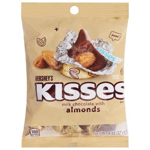 Hershey's Kisses Milk Chocolate & Almonds 127g