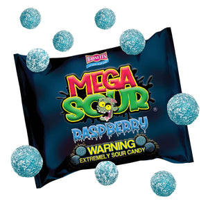 Barnett’s Mega Blue Raspberry Flavoured Hard Candy - 104g