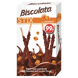 Biscolata Caramel Stix 36g