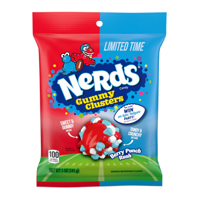 Nerds Gummy Clusters Berry Punch Rush Limited Edition - 141g